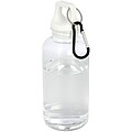 VASEALA Láhev z RPET s karabinou, 400ml, bílá