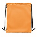 Velký stahovací vak 300D RPET, oranžová