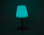 Venkovní lampa s možností změny barvy, bílá