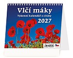 Vlčí máky 2027, stolní kalendář