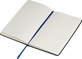 Zápisník A5 s barevnými doplňky,modrá