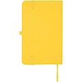 Zápisník formátu A6 s pevnou obálkou, žlutá