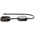 Zens Pro 2 140W nabíjecí kabel 2 v 1 s USB-C, černá