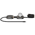 Zens Pro 3 140W nabíjecí kabel 3 v 1 s USB-C, černá