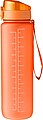 ZERIN Láhev na pití z recyklovaného plastu, 1000 ml, oranžová
