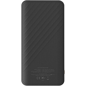 15W 20 000mAh powerbanka s rychlým nabíjením, černá
