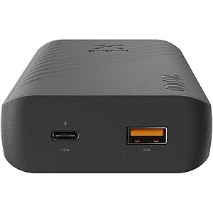 15W 20 000mAh powerbanka s rychlým nabíjením, černá