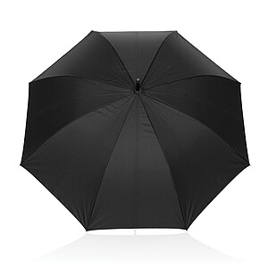 25” deštník Swiss Peak s luxusní rukojetí, černá