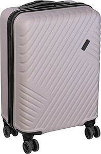 ABS kufr s matným povrchem, béžová