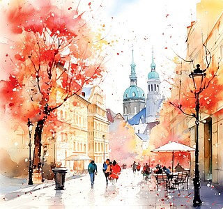 Alfons Mucha 2027, nástěnný kalendář