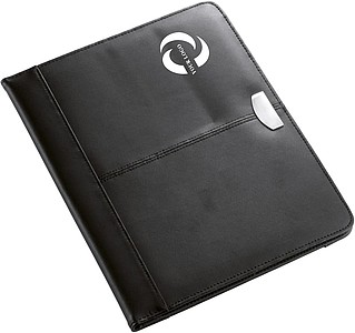 AMBASADOR konferenční desky A4 s blokem, černá