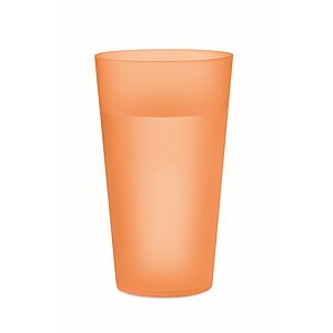 AMONDE Plastový kelímek, 500 ml, oranžová