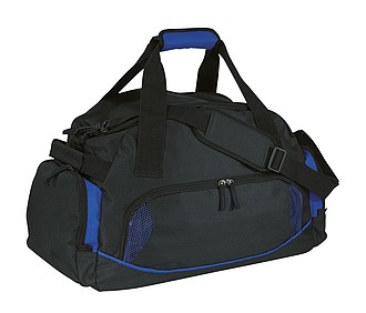 ANGORA sportovní taška s kapsou na boty, černá, modrá