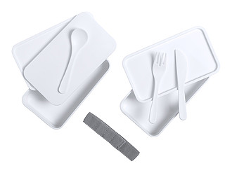 Antibakteriální lunchbox s příborem
