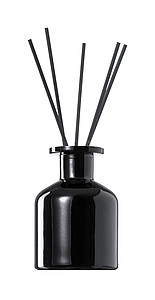 Aroma difuzér, 100ml parfému, 8 tyčinek, černá lahvička - reklamní předměty