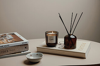 Aroma set VINGA, krémová bílá