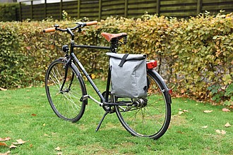 ARTOS Rolovací batoh s možností připnutí na kolo, šedá