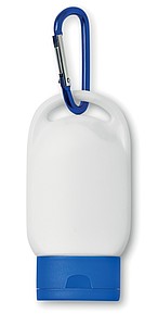 ATADAN Opalovací mléko s karabinkou SPF 30, objem 30 ml, modrá - reklamní předměty