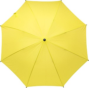 AUBARO Krátký deštník, pr. 94cm, žlutý