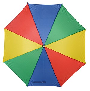 Automatický deštník barevný. Průměr 103 cm.