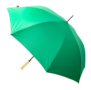 Automatický holový deštník z RPET, pr. 104 cm, zelený