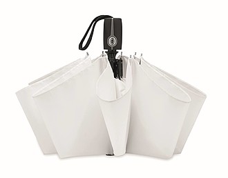 Automatický skládací deštník, bílý