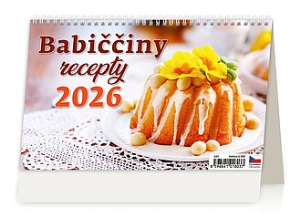 Babiččiny recepty 2027, stolní kalendář - reklamní kalendáře