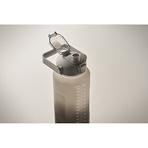 BAHAR Sportovní láhev na vodu, RPET 2000 ml, šedá/černá
