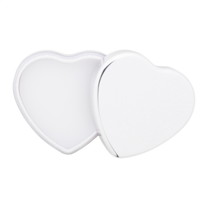 Balzám na rty ve tvaru srdce, stříbrná