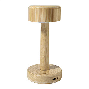 Bambusová stolní lampa, přírodní