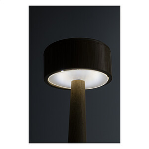 Bambusová stolní lampa, přírodní