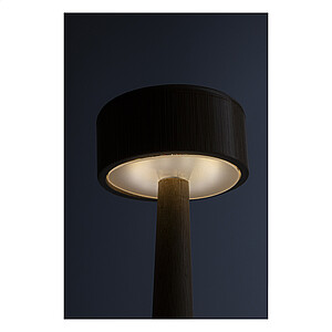 Bambusová stolní lampa, přírodní