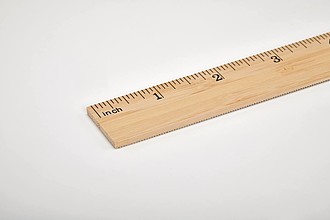 Bambusové pravítko, 30cm