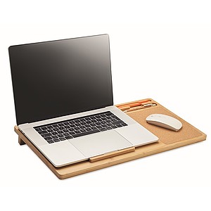 Bambusový stojánek na notebook