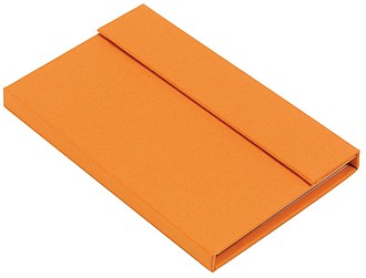 BARBAS Zápisník se značkovacími a poznámkovými lístky, oranžový