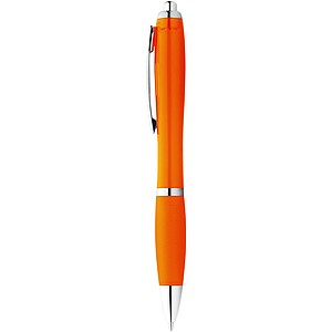 Barevná propiska Nash s barevným úchopem, oranžová