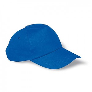Basebalová čepice bavlněná, modrá