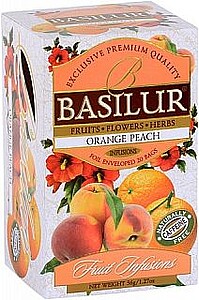 Basilur Fruit Orange Peach přebal 20x1,8g