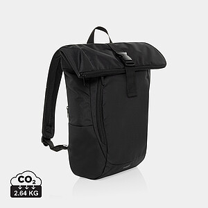 Batoh na 15.6" notebook Swiss Peak z RPET Aware™, černá - reklamní předměty
