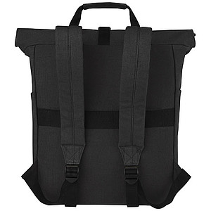 Batoh na notebook, recyklované materiály, černý