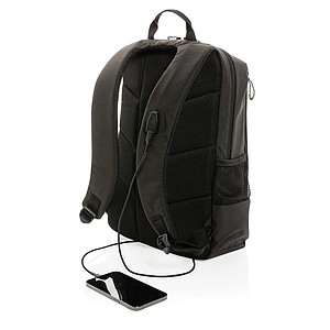 Batoh na notebook, RFID, černý