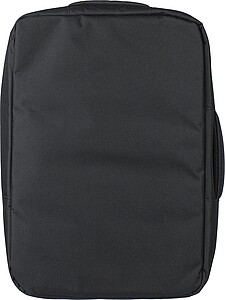 Batoh na notebook z polyesteru, černá
