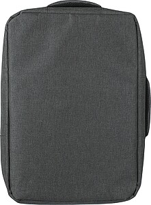 Batoh na notebook z polyesteru, šedá