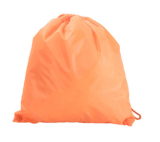 Batoh s dvěma šňůrkami přes rameno, oranžový