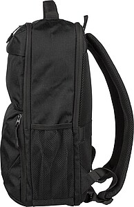 Batoh z polyesteru, černá