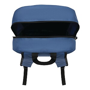 Batoh z recyklovaného polyesteru, tmavě modrá