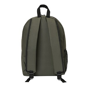 Batoh z recyklovaného polyesteru, tmavě zelená