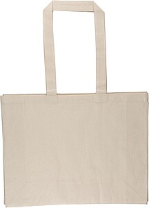 Bavlněná nákupní taška, béžová
