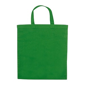 Bavlněná taška s krátkými uchy, zelená