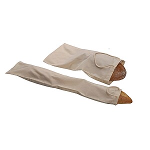 Bavlněný sáček 15x70 cm na chleba nebo bagetu (Abadan)